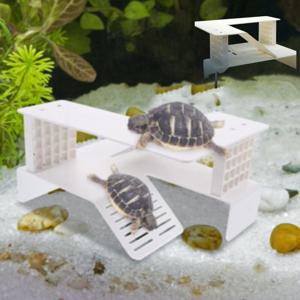 애완동물 하우스 거북이 쉼터 계단식 놀이터 은신처 터틀 2층 집