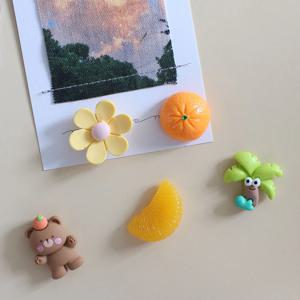 감귤곰 5P set 냉장고자석 2type 마그넷 작지만 강력한 귀여운 메모홀더 현관문 자석