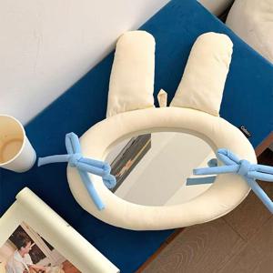 [해외] 감성 모던 패브릭 인테리어 벽거울 홈카페 포인트 토끼 거울 집들이선물