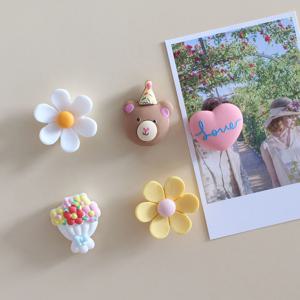 생일축하해,생일곰 5P set 냉장고자석 마그넷 작지만 강력한 귀여운 메모홀더 현관문 자석