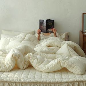 오가닉 순면 차렵이불 온가족 사용 알러지케어 먼지없는 사계절 피그먼트 이불