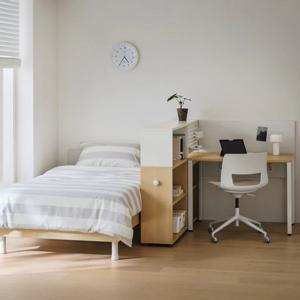 멘디 패키지B(1000책상,1400파티션책장,침대)