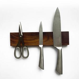 원목 우드 자석칼걸이 칼블럭 칼꽂이 거치대 소형size