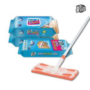 밀대 1개 + 물걸레 청소포 30매 2팩 + 정전기 청소포 60매 1팩 (표준형)