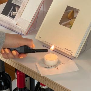 제주의 순간을 담은 티라이트 캔들 1구