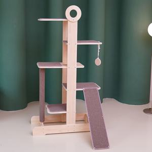 [리퍼]스크래쳐 원목 캣타워 아방가르드T