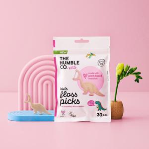 옥수수전분 키즈 치실 딸기향