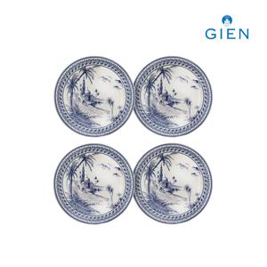 데파레이에 디저트 접시 블루 4p 세트