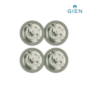 데파레이에 카나페 접시 그린 4p 세트