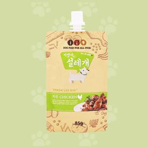 강아지유동식 대용량 강아지캔 설레개 85g 치킨