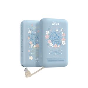 디즈니 스티치 C타입 케이블 일체형 20W 10000mAh 보조배터리 BPB021LS