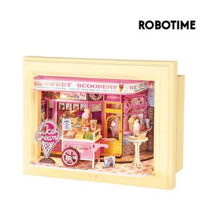 로보타임 DIY 3D액자 스위트아이스크림샵 (DP002)