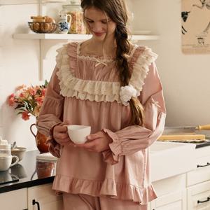 레이브 긴팔 투피스 애쉬핑크 (30수)