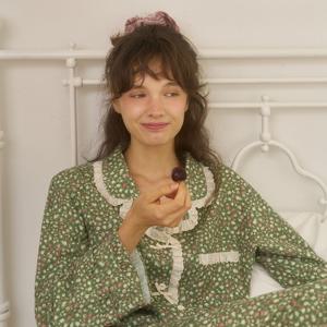 미리암 긴팔 여성페어 카키 (21수)