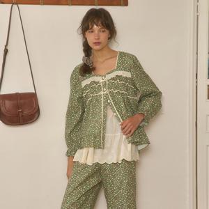 미리암 긴팔 투피스 카키 (21수)