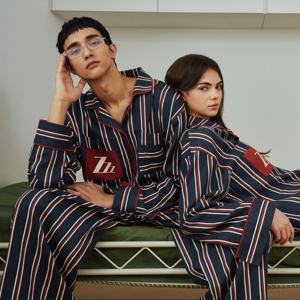 지지 긴팔 페어 딥네이비 (21수)