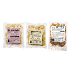 붕붕 미니붕어빵 500g 팥앙금 x1개+슈크림 x1개+풀빵우유크림 x1개 3종