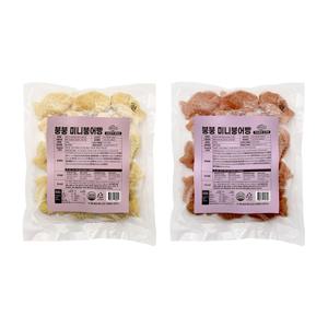 붕붕 미니붕어빵 500g 팥앙금 x1개+고구마 x1개 2종