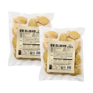 붕붕 미니붕어빵 타피오카슈크림 500g x2개