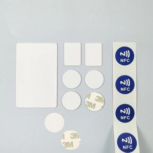 전자명함 제작 NFC 215 카드 원형 미니 명함 칩 라벨 태그 스티커