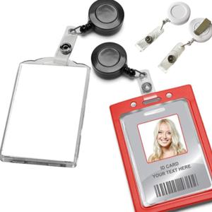 사원증 신분증 명찰 출입증 케이스 릴 홀더 목걸이 줄 핀온릴