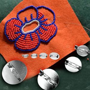 나만의 브로치 뱃지 만들기 DIY 재료 원형 핀대 액세서리 부자재