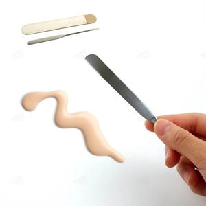 스테인리스 파운데이션 메이크업 화장품 크림 스텐 스패츌러