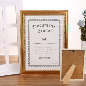 아크릴 웨딩 돌잔치 포토 테이블 액자 A4 증명서 상장 케이스 액자