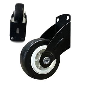 충격방지 도어휠 저소음 부착식 고무 대형 도르래 문고정 리프트 바퀴