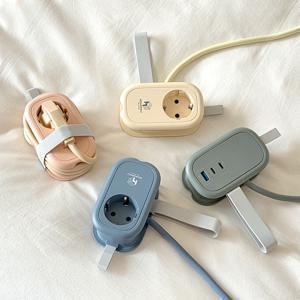 ART03 휴대용 캠핑 납작 고용량멀티탭 4구 USB C타입 고속충전기 PD 30W