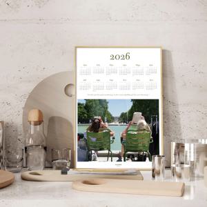 2026 새해달력 영화같은 한컷 감성 한장달력 캘린더 시리즈 6종 06.Dayoff