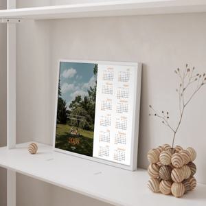 2026 새해달력 영화같은 한컷 감성 한장달력 캘린더 시리즈 6종 02.Mellow2026