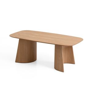 펠레 오크원목 사각 거실 소파테이블1200 H450