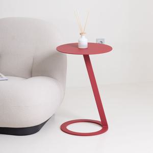 펠레 원형 슬림 철제 거실 소파테이블400 H590