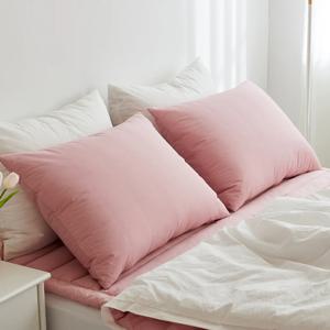 더순한 면 60수 고밀도 베개커버 4color