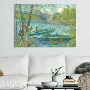 빈센트 반고흐 인테리어 그림 액자 포스터 명화 Fishing in Spring 1887