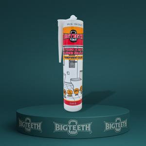 주방&욕실용 실리콘 실란트 280ml (투명 / 곰팡이 방지 / 속건성)