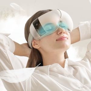 눈마사지기 온열 무선 안구 마사지기 찜질기 초저소음 쿨링온열 더블쿠션 눈안마기