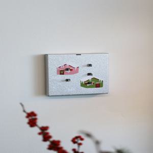 스위치 커버용 리틀 스노우 타운 스티커