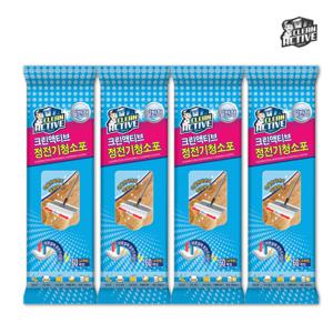 정전기 청소포 60매 x 4팩 표준형