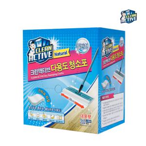 크린액티브 대용량 다용도청소포 210매_표준형 사이즈