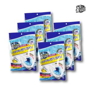 크린액티브 변기크리너 리필브러시 16매x6개(96매입)