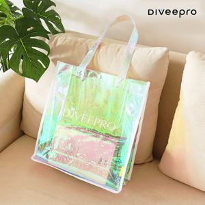 투명 비치백 방수 물놀이 가방 숄더백