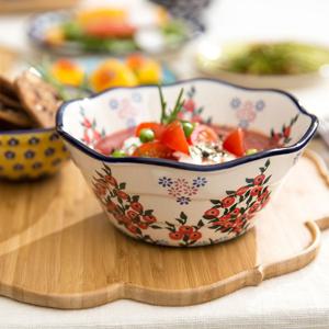 파뷔에 슐레지엔 엔틱클래식 면기 레드