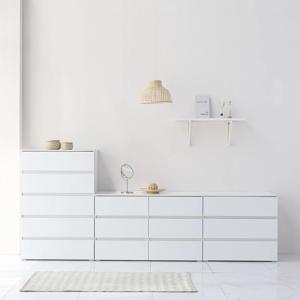 아론 서랍장 수납장 3단/5단/와이드 800/1200