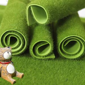 인조 잔디 이끼 모형 카페트 15x15cm 벽 바닥 인테리어 촬영 소품