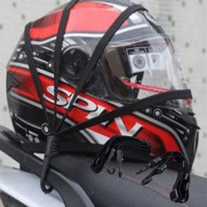 바이크 오토바이 헬멧 고정 탄성 로프 수하물 안전벨트 스트랩