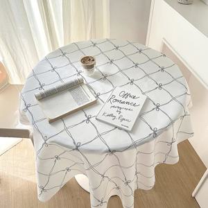 식탁보 오염방지 방수 행사용 테이블보 테이블 식탁 커버 2인 4인 6인 원형 매트