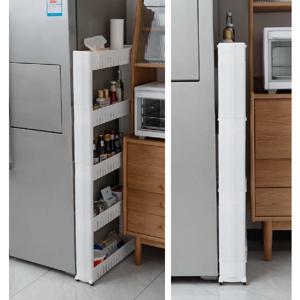 10cm 9cm 8cm 7cm 틈새 수납장 작은방 수납 이동식 트롤리 4단 5단