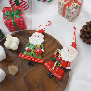 크리스마스 트리장식 젤리 산타 오너먼트 2colo